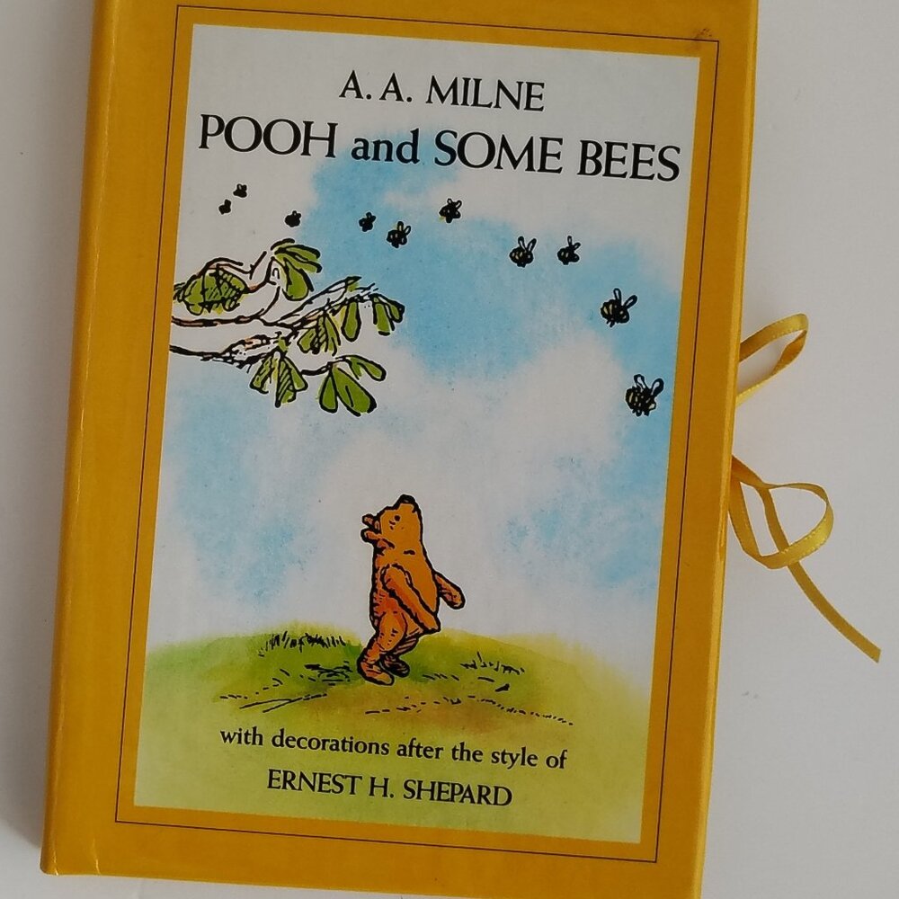 Pooh and Some Bees Children's Book Hardback Vintage